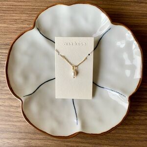 Ana Luisa Mini Naomi Pearl Necklace